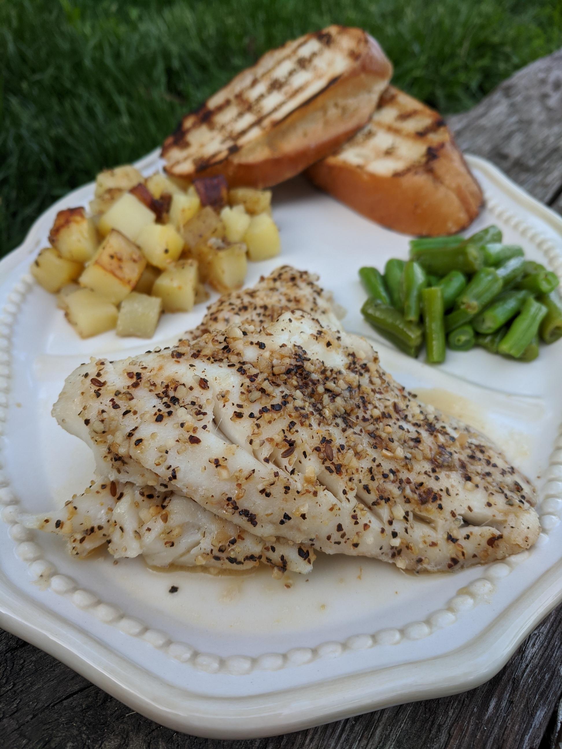 Simple Walleye Recipe - Grilled in Foil