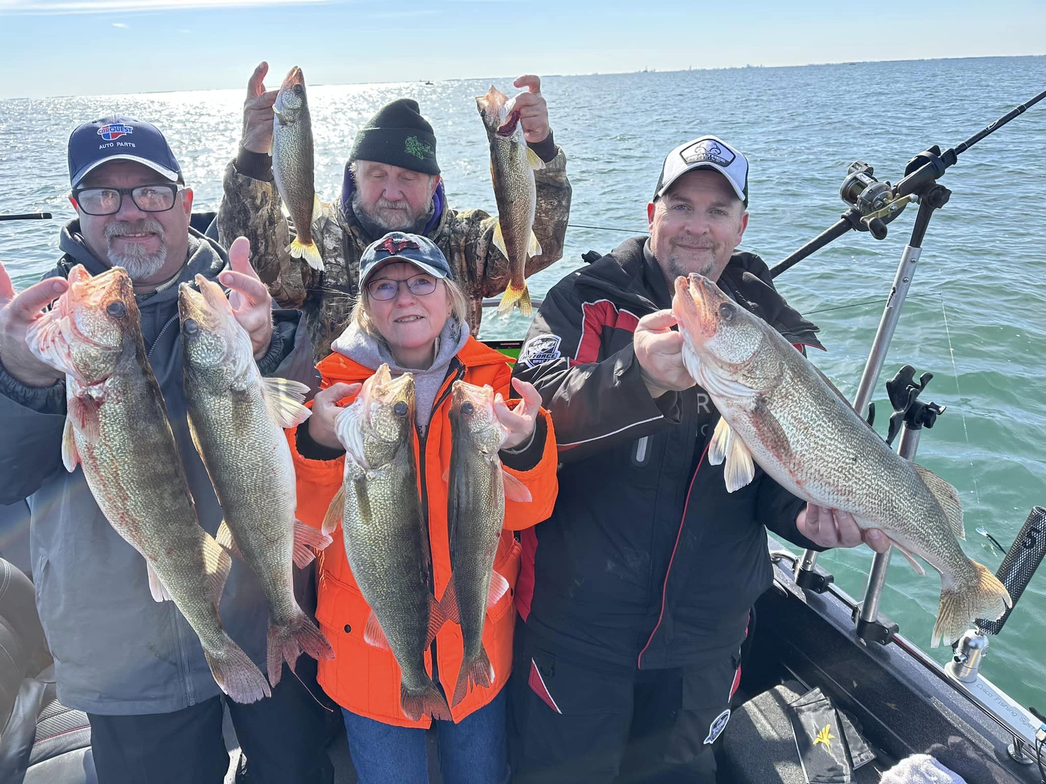 11-12-23 Lake Erie Walleye Fishing Report – Fishing Addiction Gear