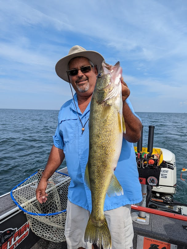 9-3-22 Lake Erie Walleye Fishing Report – Fishing Addiction Gear