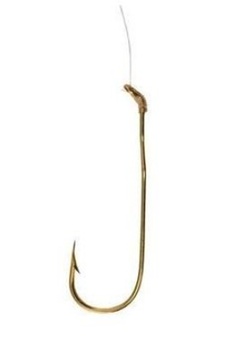 burtis better brand snelled fish hooks SOUTH BEND Baitholder Bronze hook into top of minnow or other live bait Eagle Claw 179QH Snelled Hook