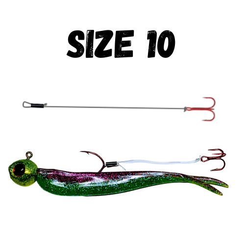 Premium Removable Stinger Hooks - Size 10 – Fishing Addiction Gear