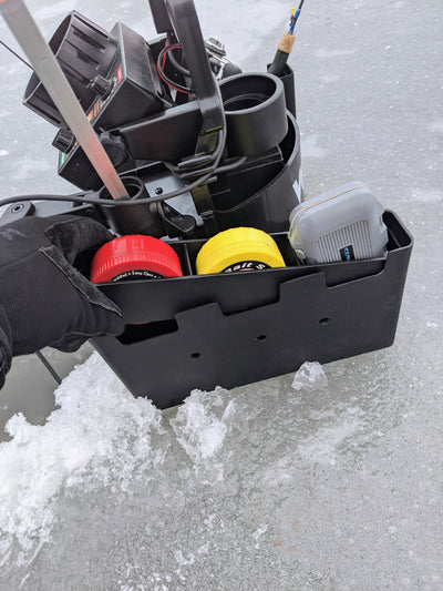 Ice Fishing Bucket Storage