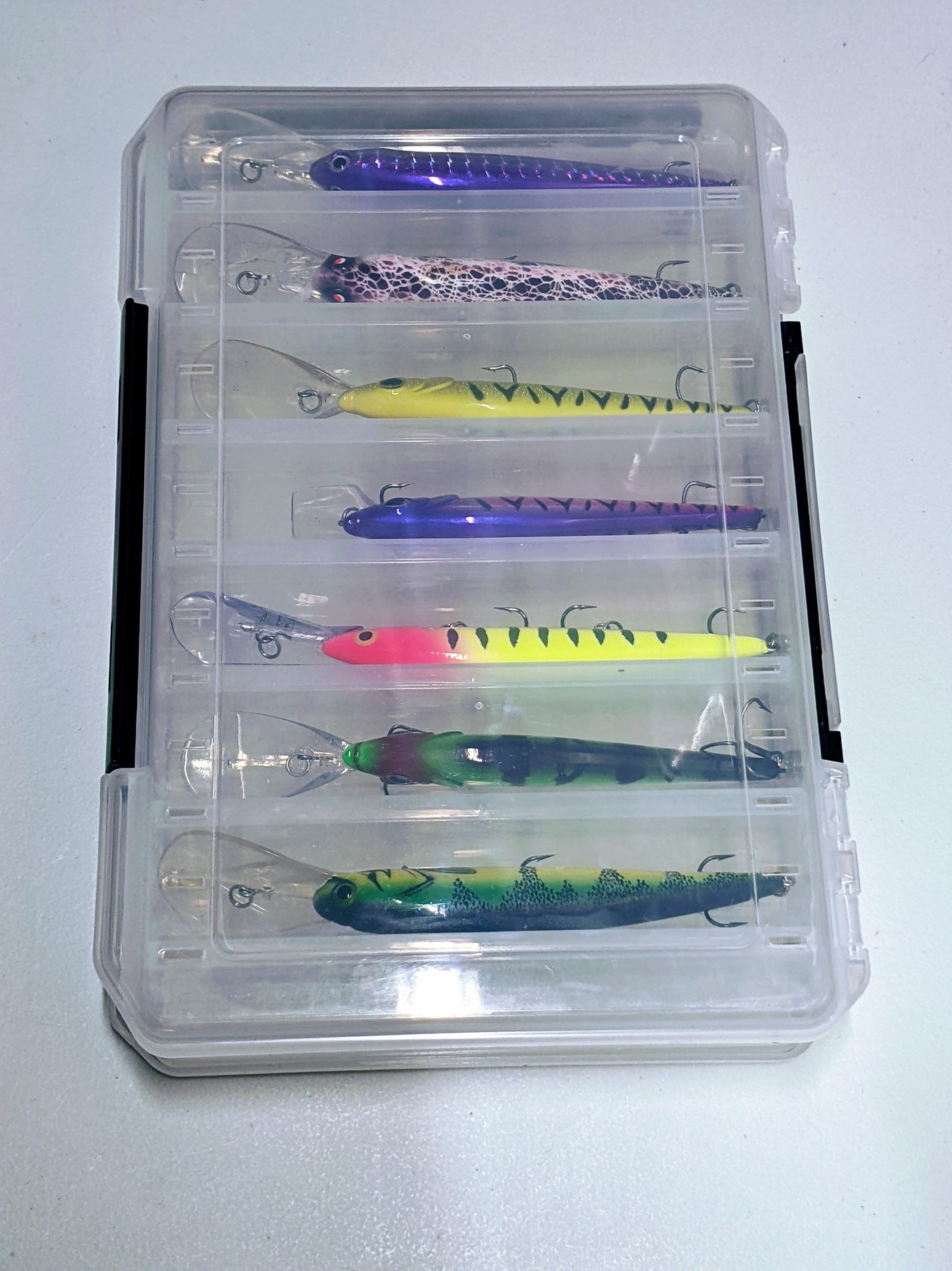 Amish Outfitters Double Sided Crankbait Box - 14 Compartment
