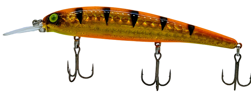 black and orange bandit fishing lure Bandit Walleye Shallow Customs