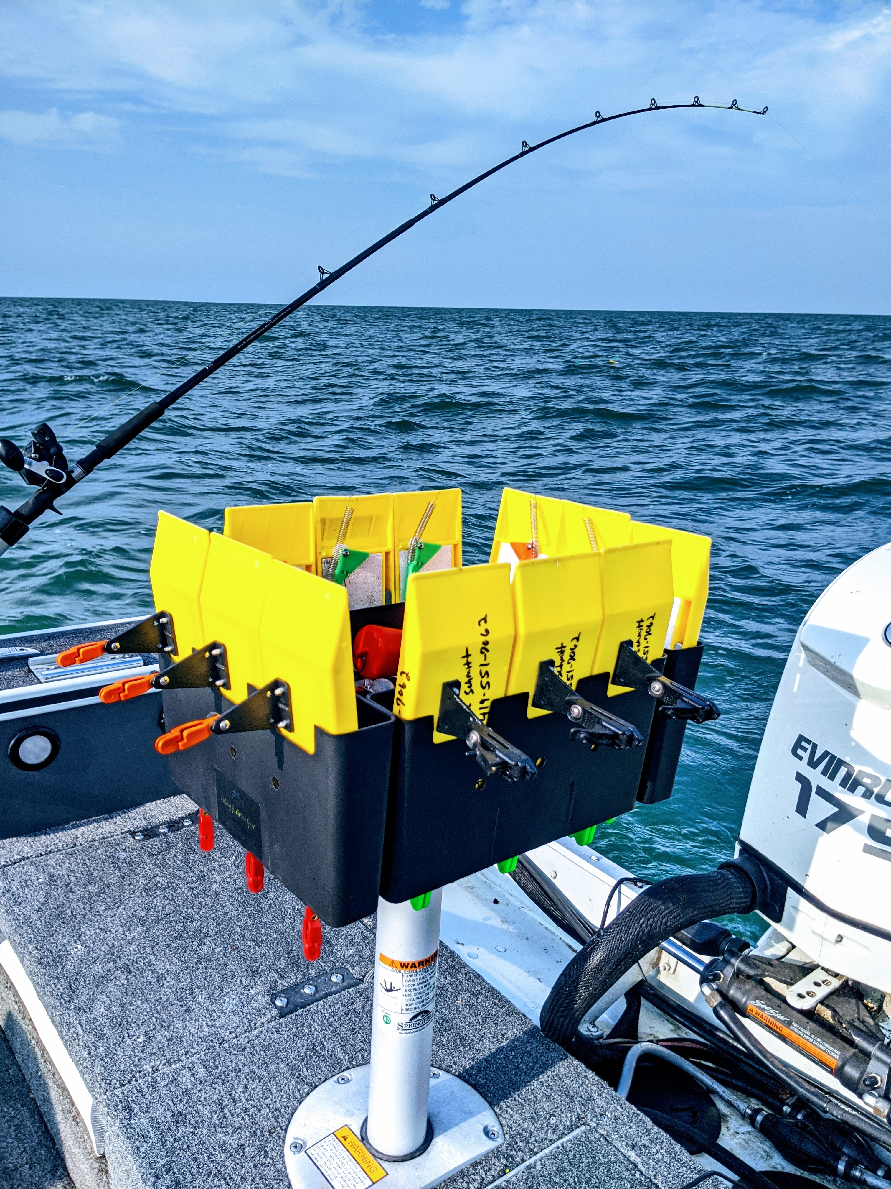 Rodrak Fishing Bcf Rod Storage Fishing Rod Holder For Seat Pedestal