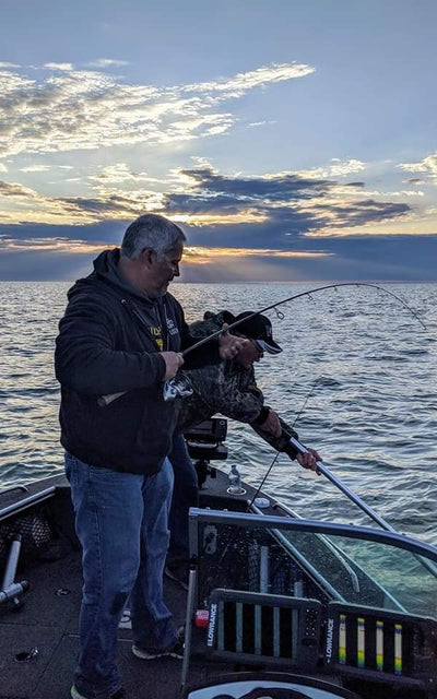 Lake Erie Spring Walleye Jigging!