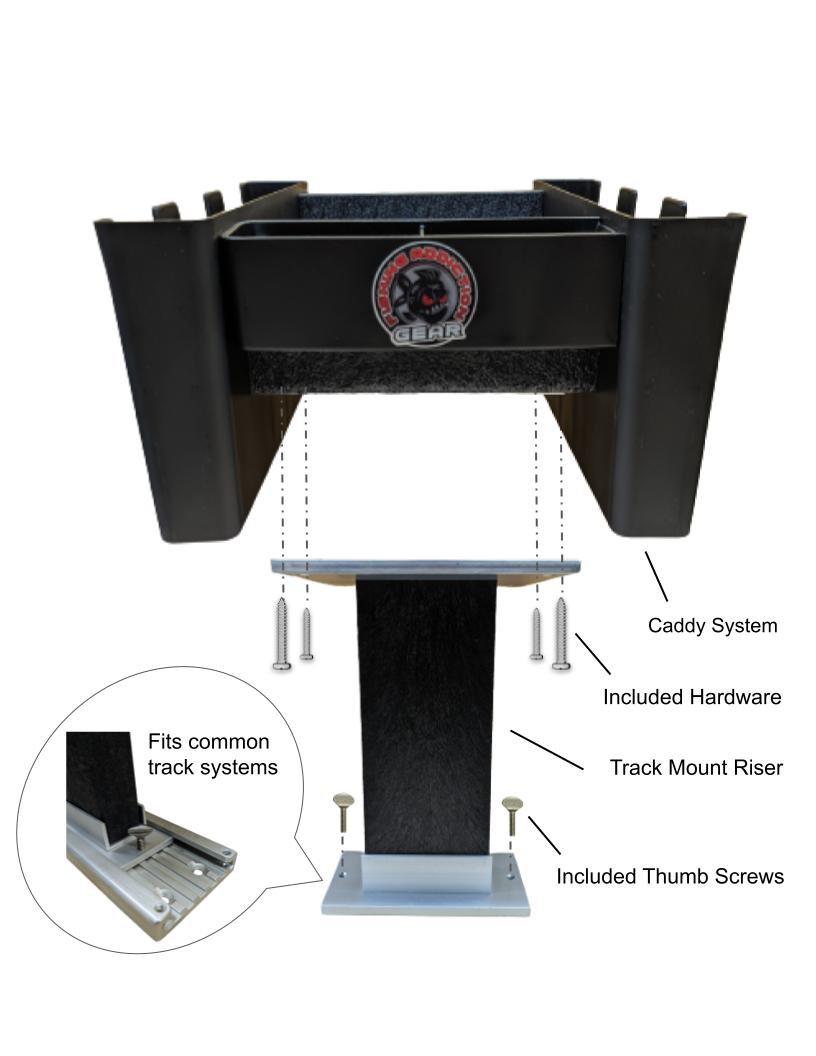 Track Mount Risers – Fishing Addiction Gear