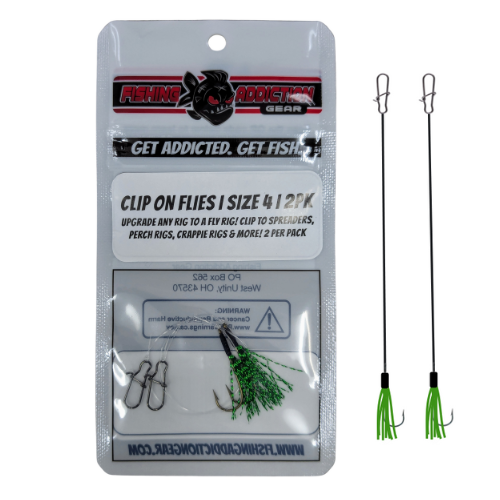 Clip on Flies – Fishing Addiction Gear