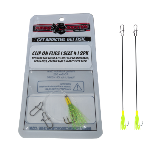 berkley fishing accessories night lights clip on Fishing Addiction Gear Clip-On Flies | Glacier Ice
