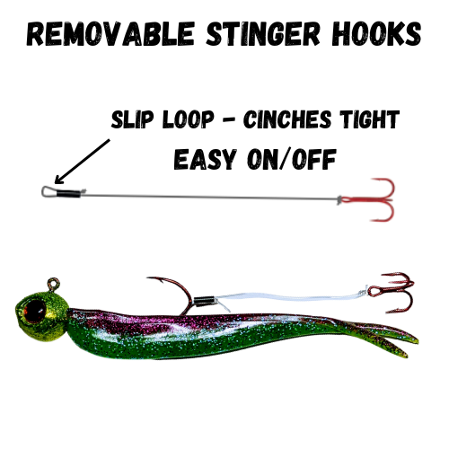 Loop Up Single Hook, 10-Pack - LOOP Tackle
