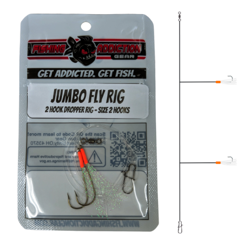 Jumbo Fly Rig - Size 2 – Fishing Addiction Gear