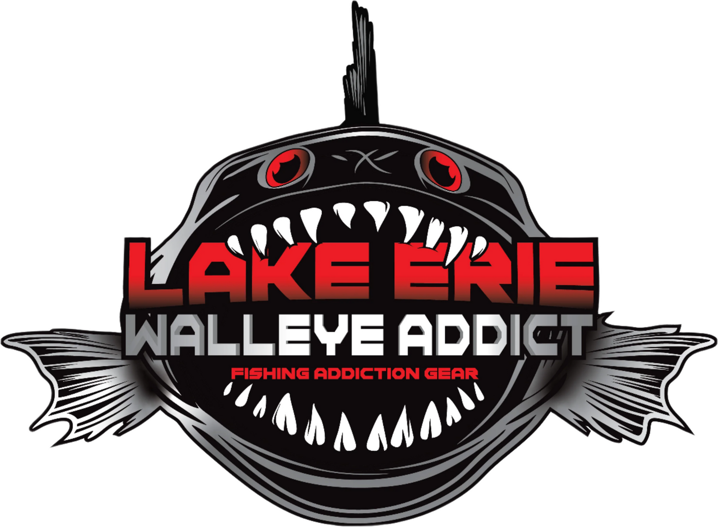 Lake Erie Walleye Addict Decal