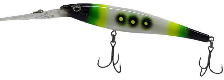 T.C.G Handmade Lures 50s No.11 ハンドメイドミノー アワビ貼り