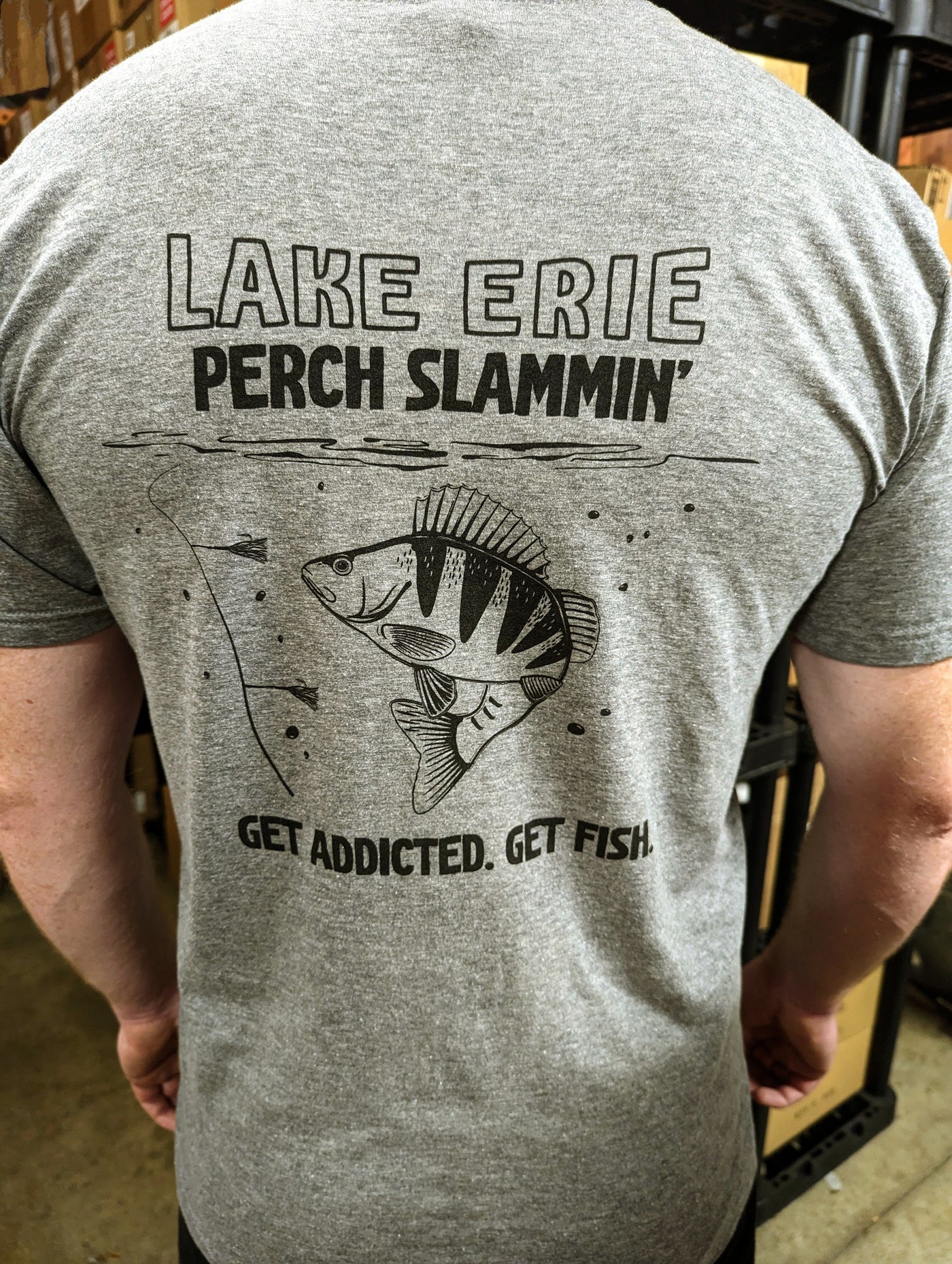 Lake Erie Perch Shirt – Fishing Addiction Gear