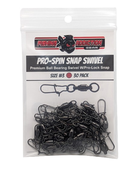 berkley bearing cross-lock snap swivel fishing swivels Pro-Spin Snap Swivels