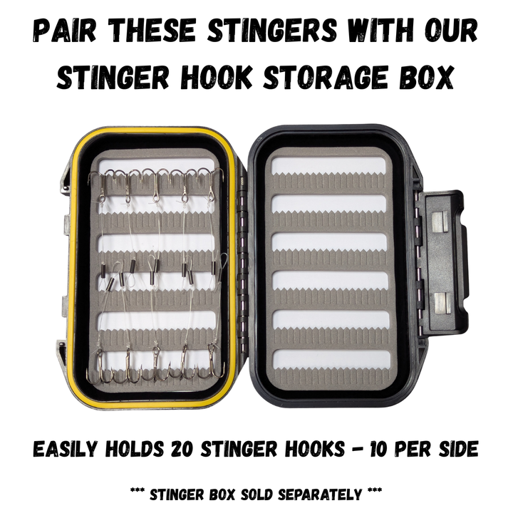 Eye-Slammer Stinger Hooks - 2.5'' | BLK | 5PK – Fishing Addiction Gear