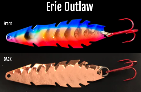 BadMo 2.5'' Mini Mo' Erie Arrowhead Spoon – Fishing Addiction Gear