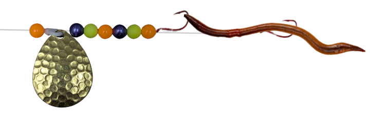 Walleye Candy Crawler Harnesses – 6-Pack, Lake Erie Style, Worm Harnesses For Freshwater Fishing, Size 1 Hooks, USA Made