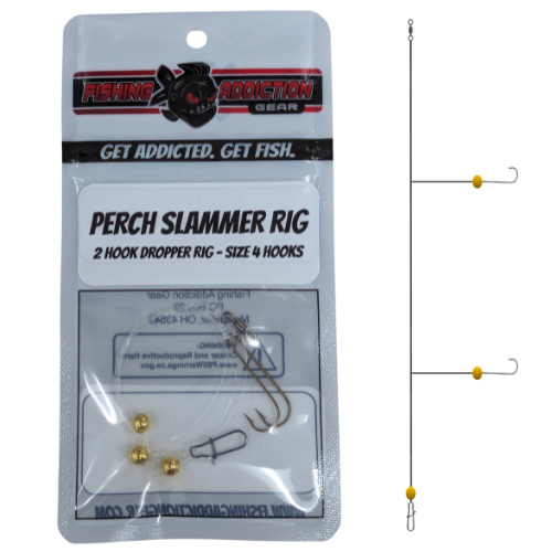 Clacker Perch Rig Perch Slammer Rig – Fishing Addiction Gear