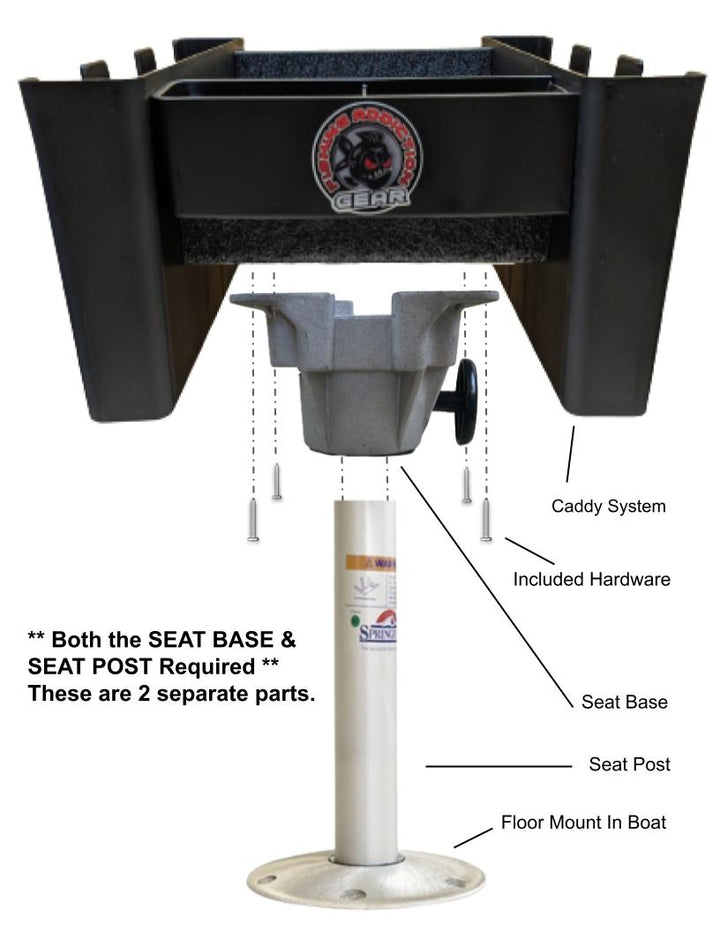 Seat Mount Accessories – Fishing Addiction Gear Seat Mount Accessories – Fishing Addiction Gear