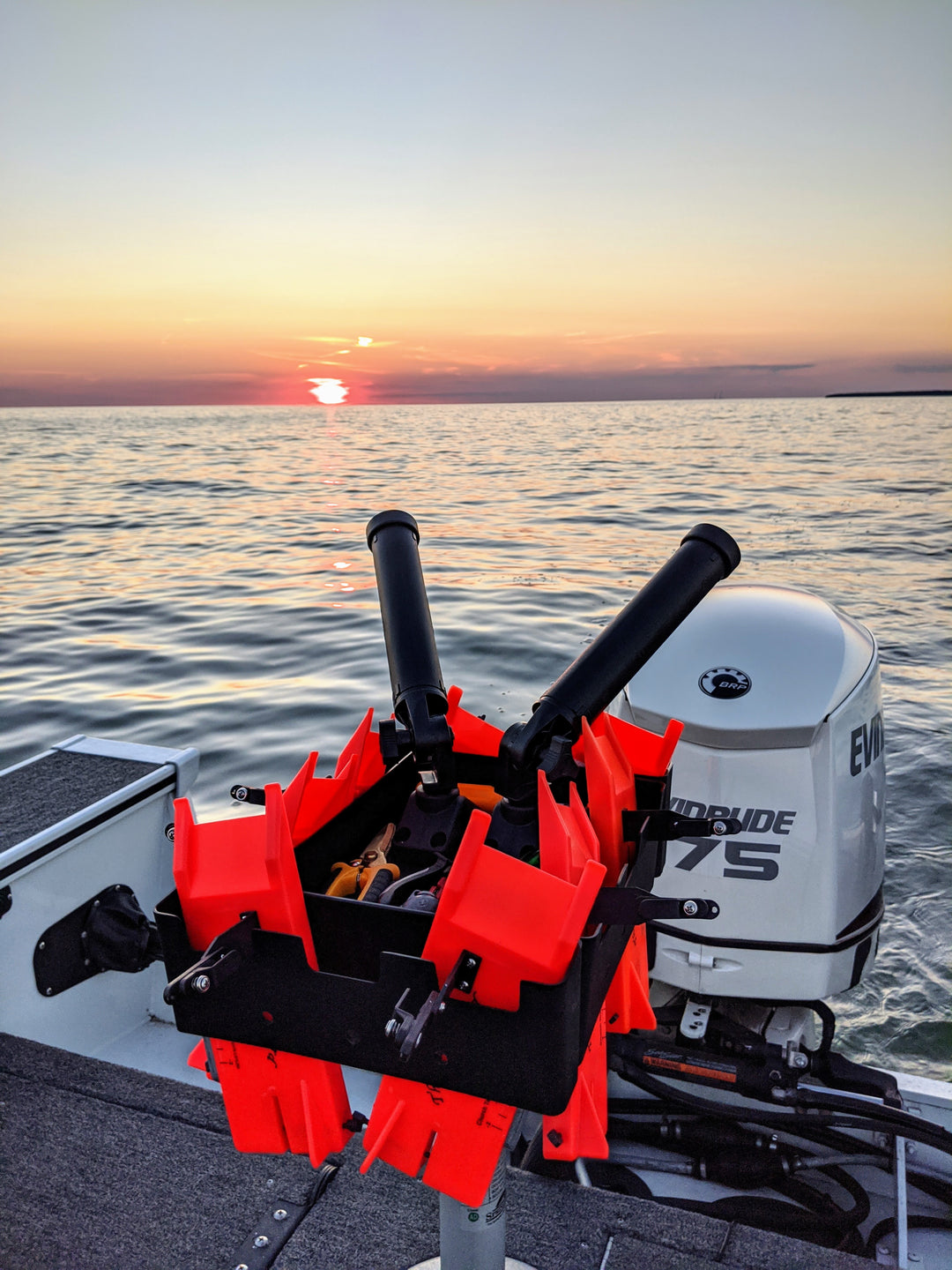 fishing rod holder that fits in seat base V8 Post Vertical Rack (holds 8 rods) Fat Fish Designz Experience the ultimate stress Rod Rack Systems