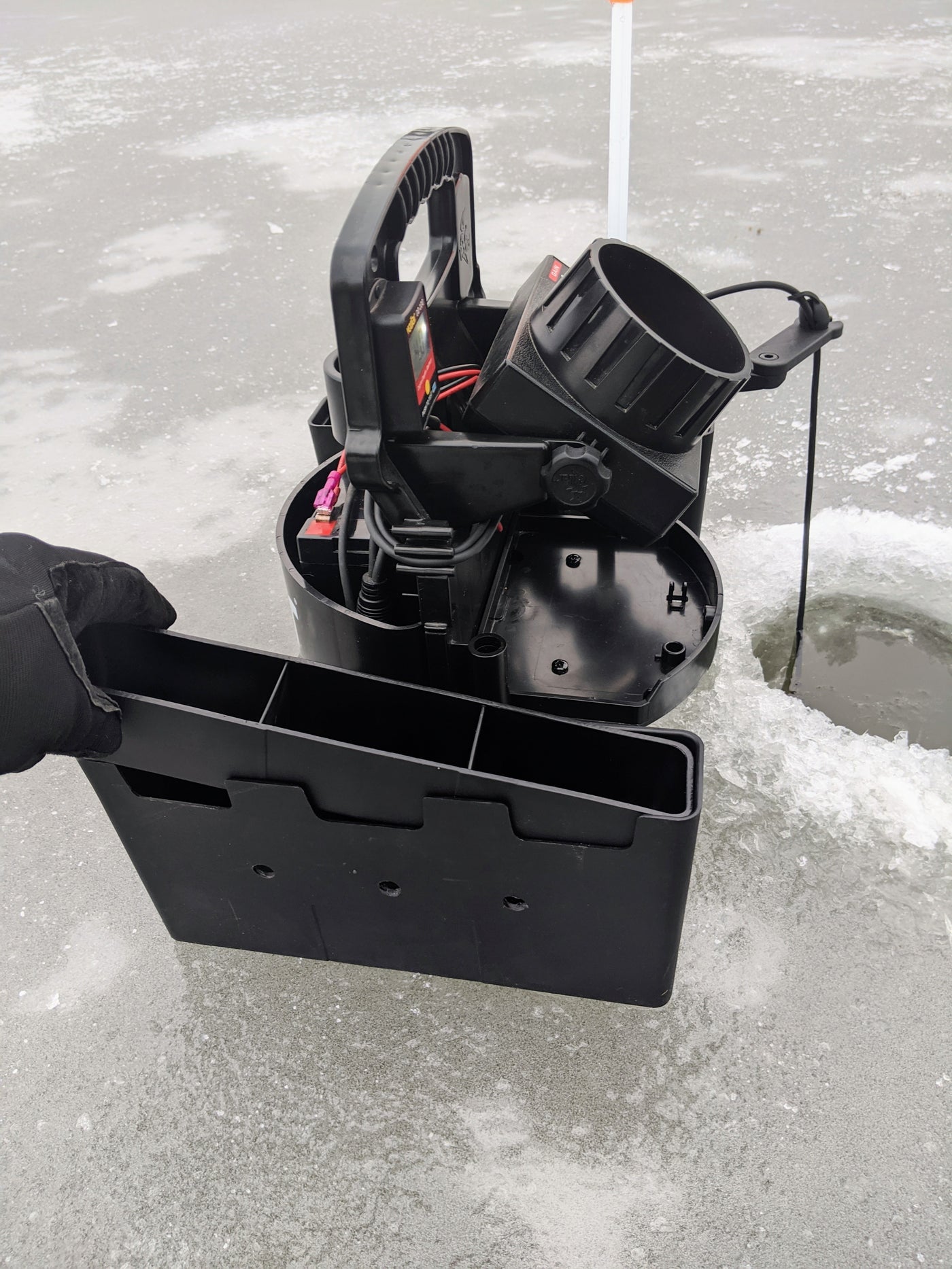 Ice Fishing Caddy Insert