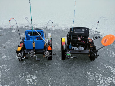 Ice Fishing Caddy System