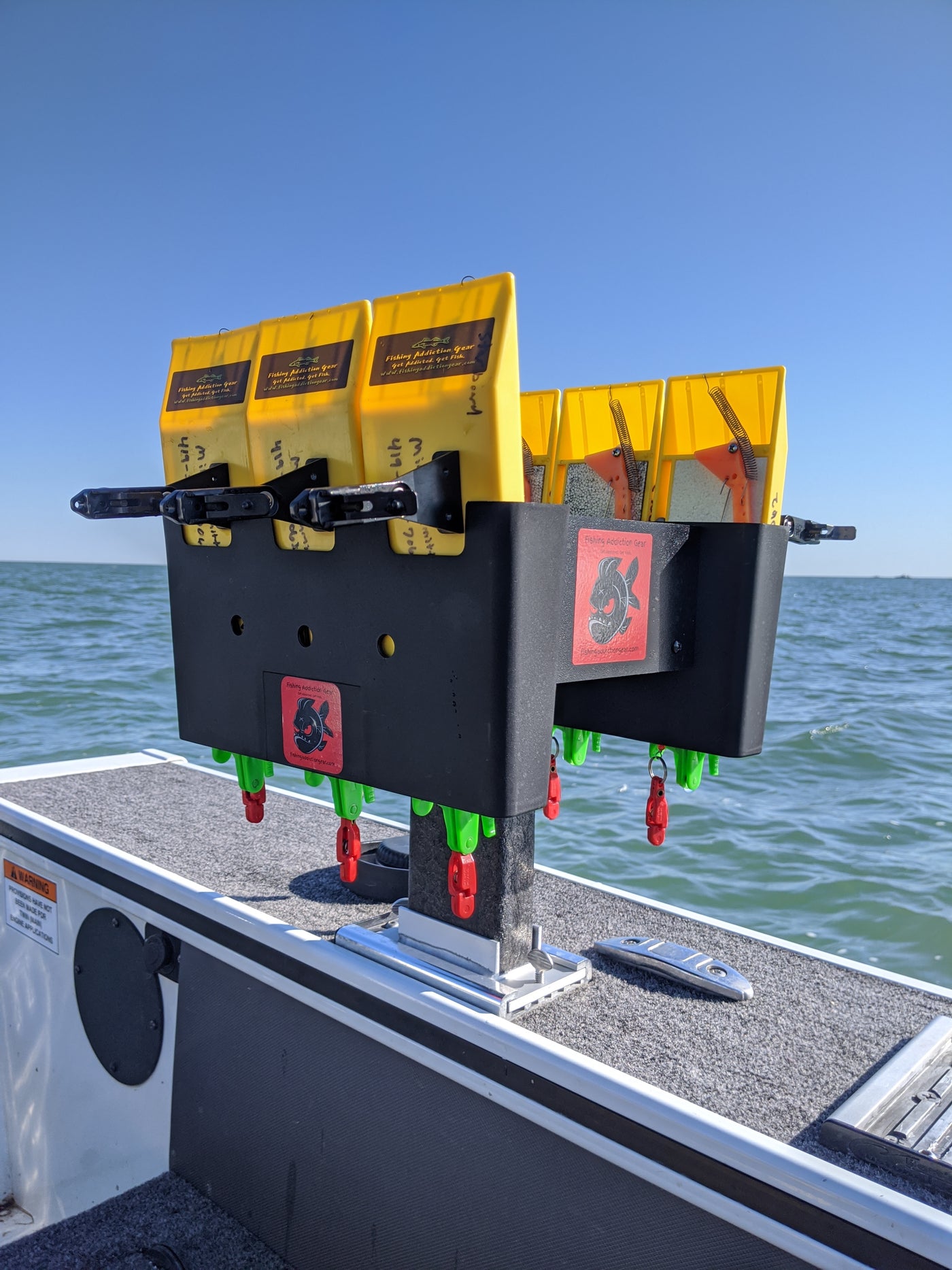 2 Caddy Standard Track Mount Planer Board Storage System – Fishing Addiction  Gear
