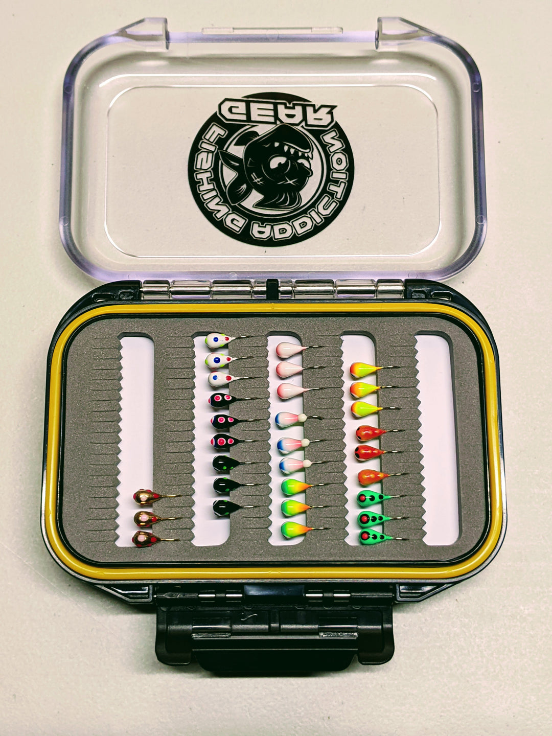 best jig tackle box Deluxe Jig and Stinger Hook Storage Box – Fishing Addiction Gear