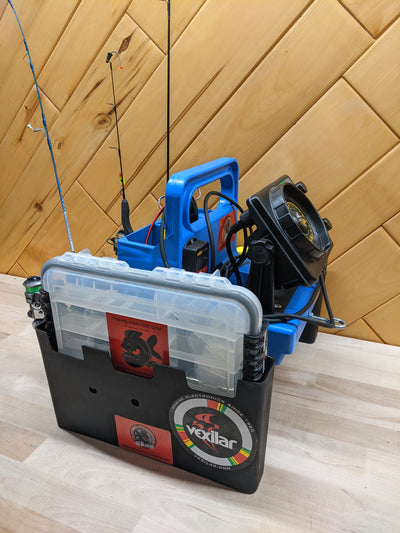 Ice Fishing Caddy 2.0 - Fully Loaded