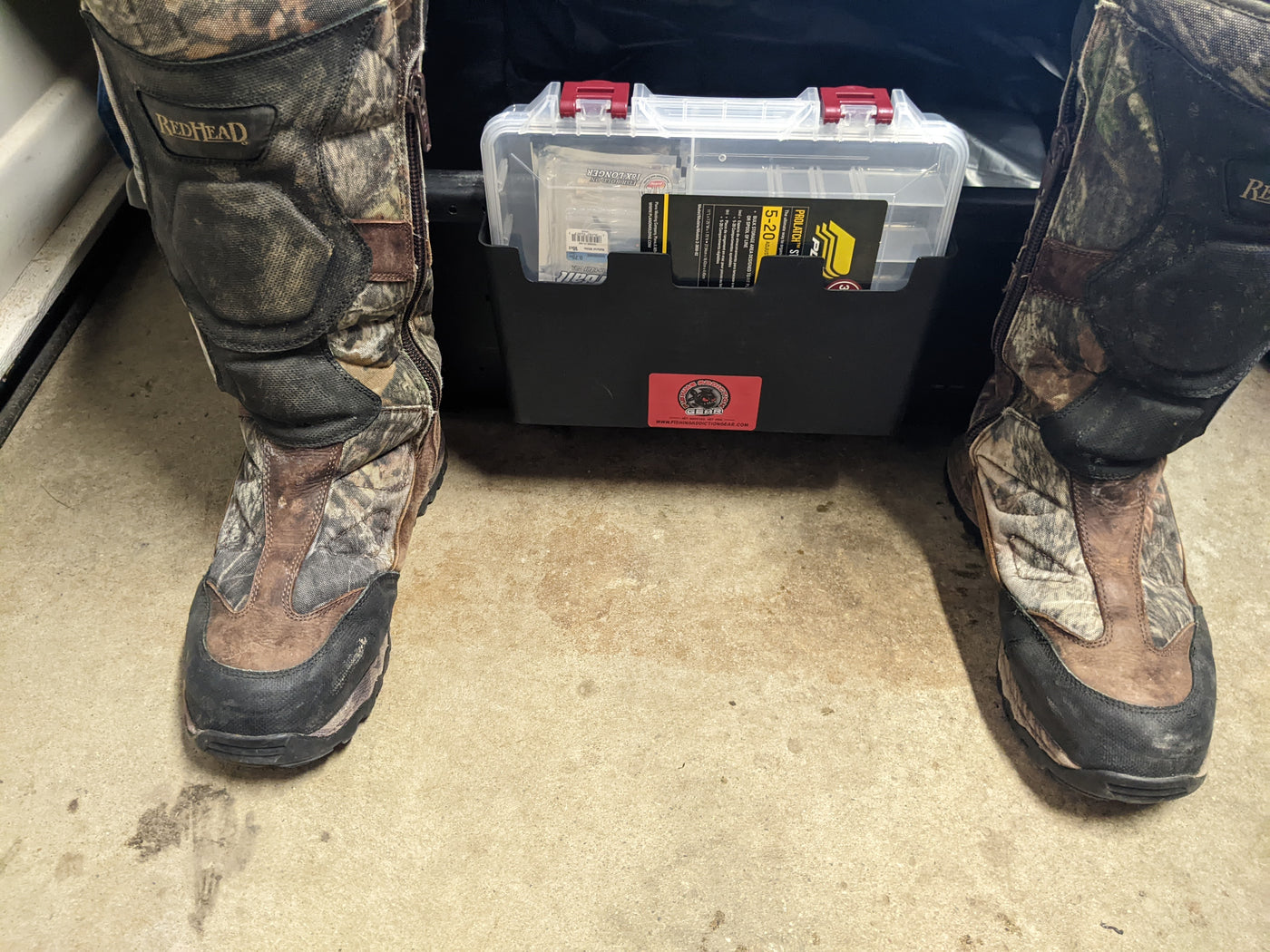 Ice Fishing Storage