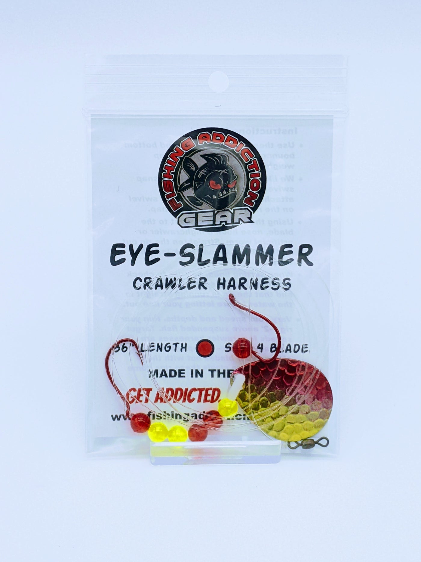 Eye-Slammer Crawler Harness – Fishing Addiction Gear