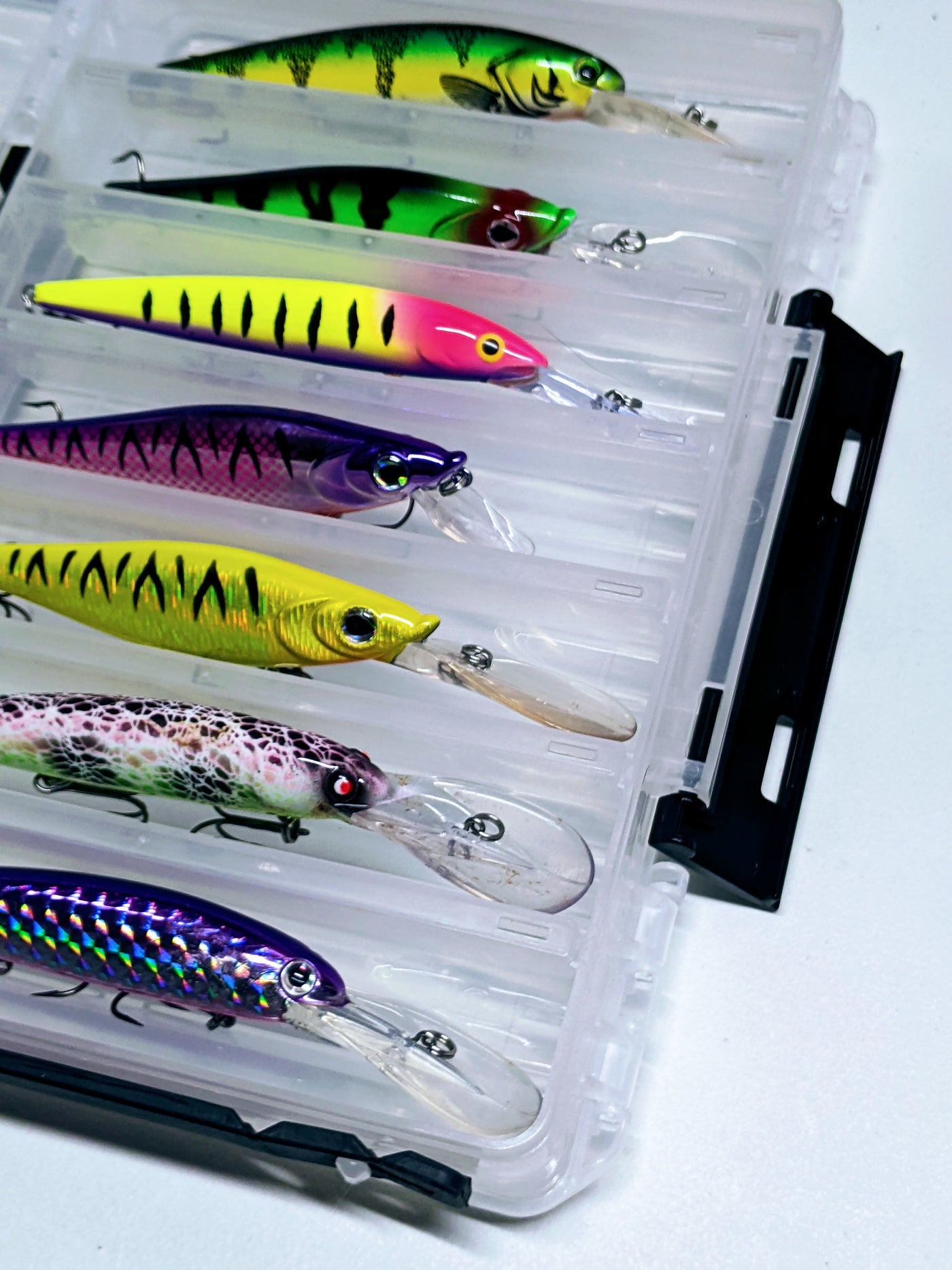 Amish Outfitters Double Sided Crankbait Box - 14 Compartment – Fishing  Addiction Gear