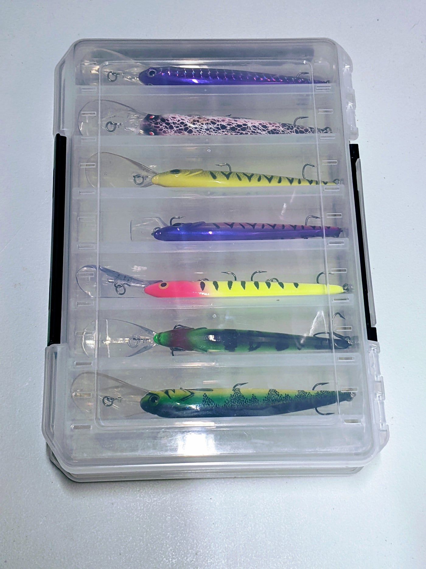 amish outfitters tackle box Double Sided Crankbait Organized Lure Storage Fishermans Central or tangles AMISH OUTFITTERS 14CMPTTB 14 COMPT