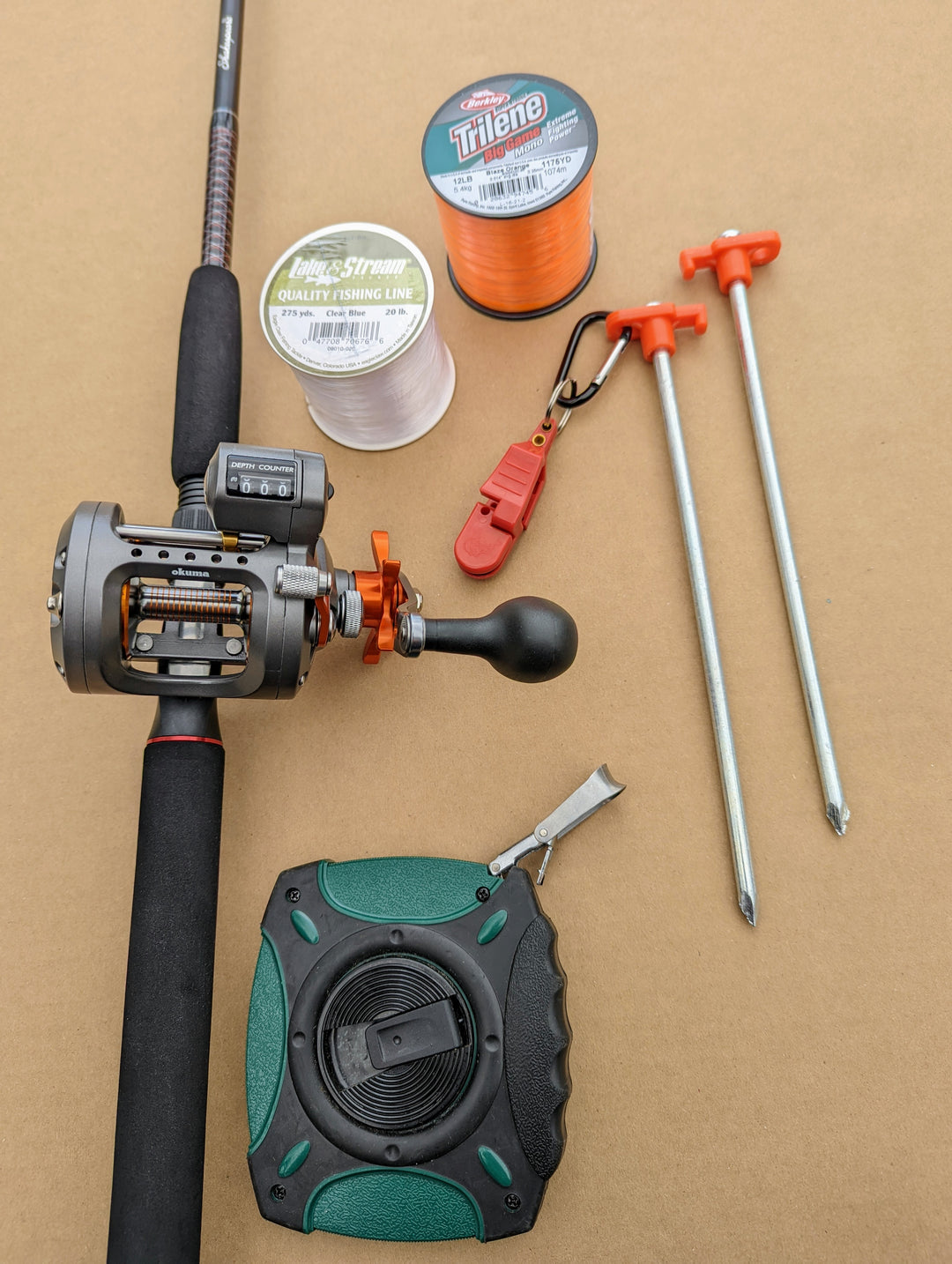 Berkley Big Game - 12lb Blaze Orange – Fishing Addiction Gear