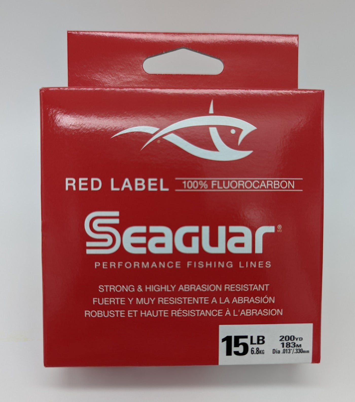 SEAGUAR RED LABEL 100% Fluorocarbon Fishing Line 200 YARDS SPOOLS PICK YOUR  SIZE