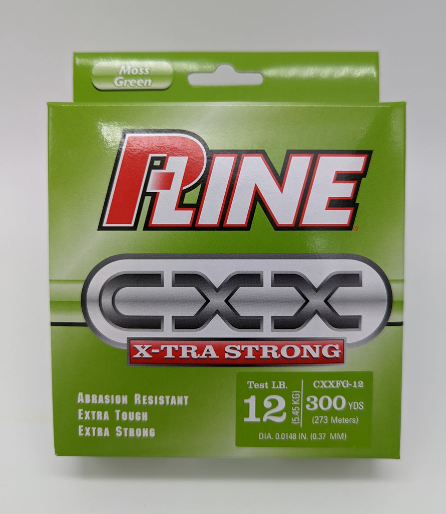 P-Line CXX Xtra Strong Moss Green – Fishing Addiction Gear
