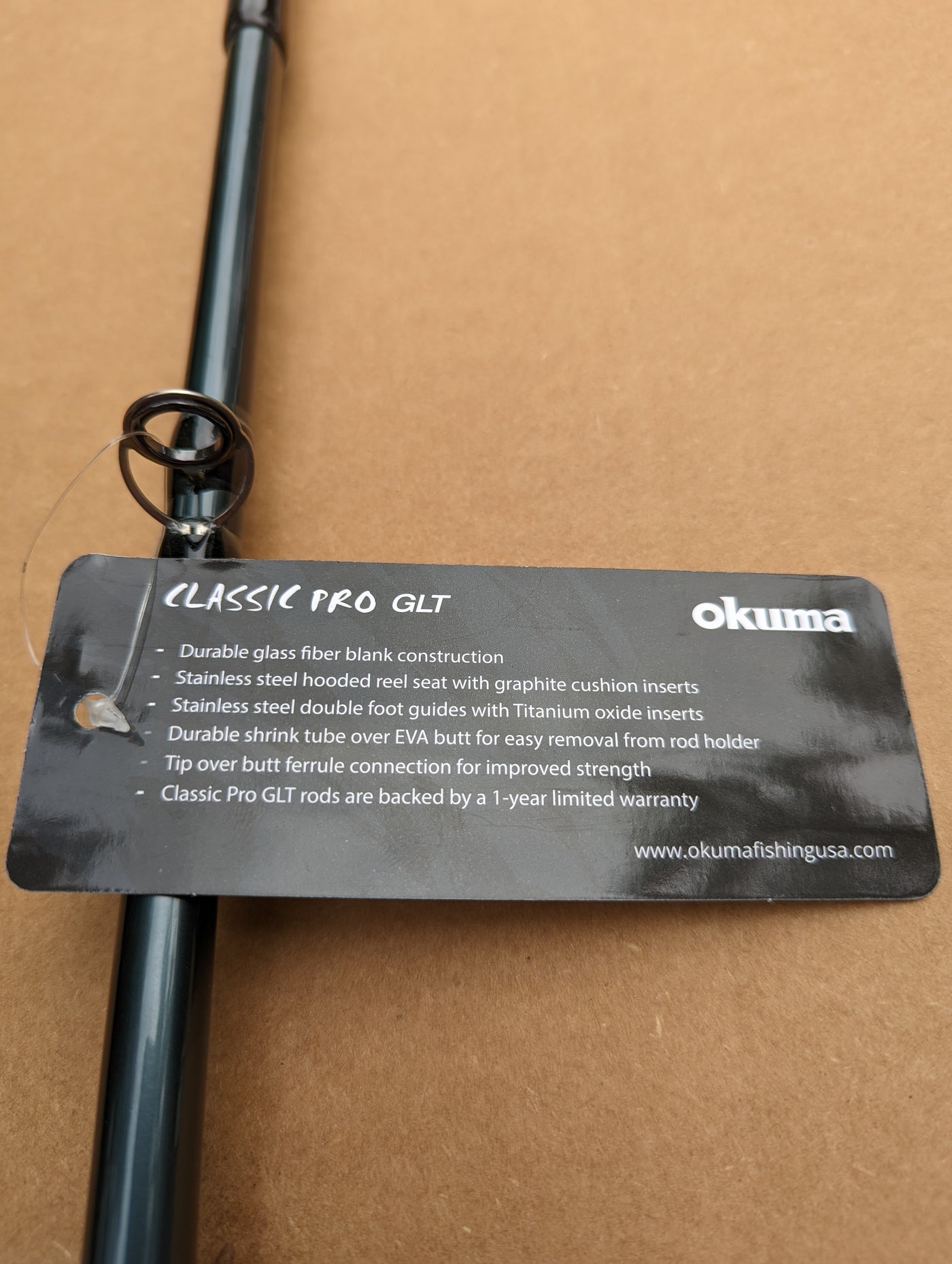 OKUMA CLASSIC PRO CHARTRUESE TIP TROLLING ROD