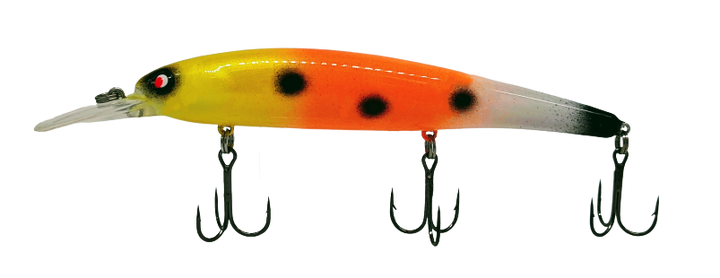black and orange bandit fishing lure Bandit Walleye Shallow Customs