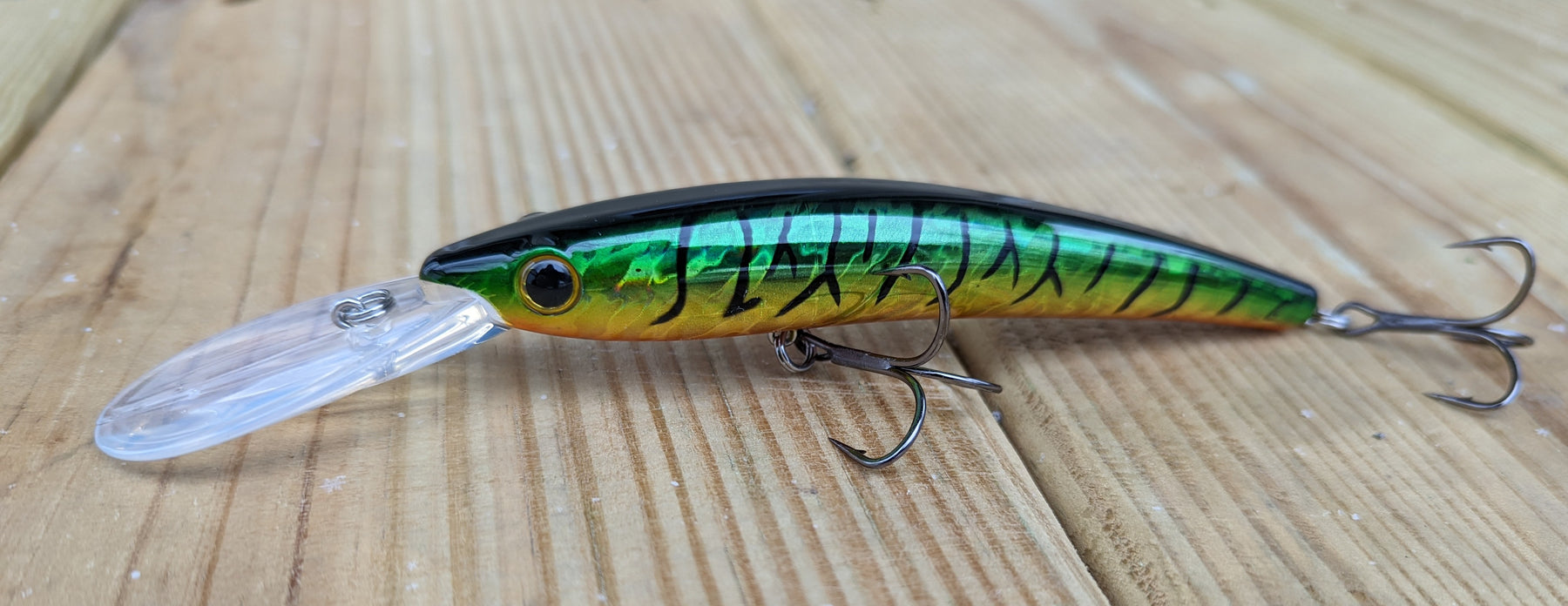 Bill Lewis Precise Walleye Crank Lite | Green Tiger | FishUSA