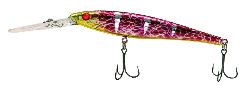 Custom Flicker Minnow 9 - Chrome Lightning Series