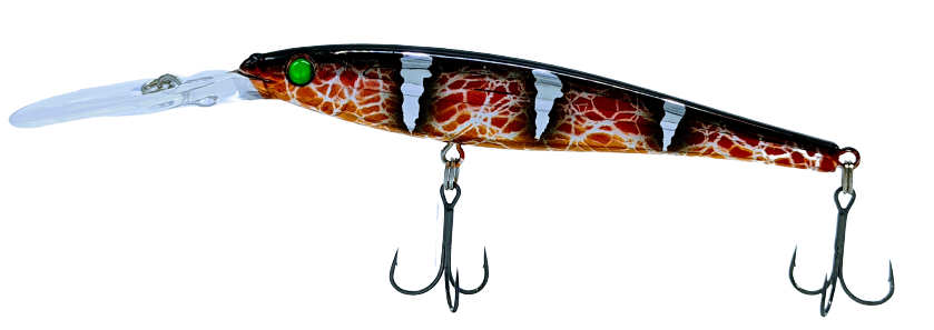 Custom Flicker Minnow 11 - Chrome Lightning Series