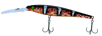 Custom Flicker Minnow 9 - Chrome Lightning Series