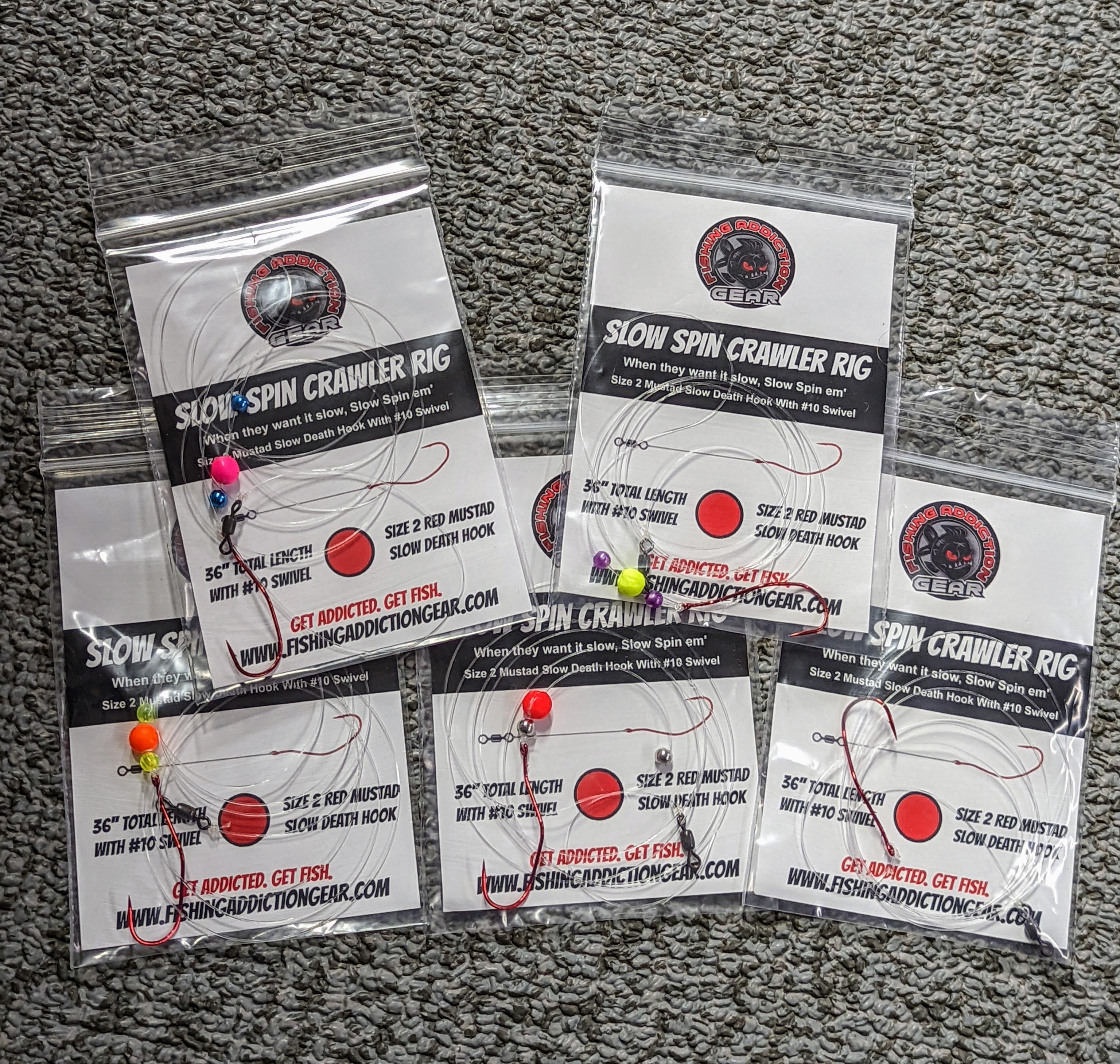 Slow-Spin Crawler Rig – Fishing Addiction Gear