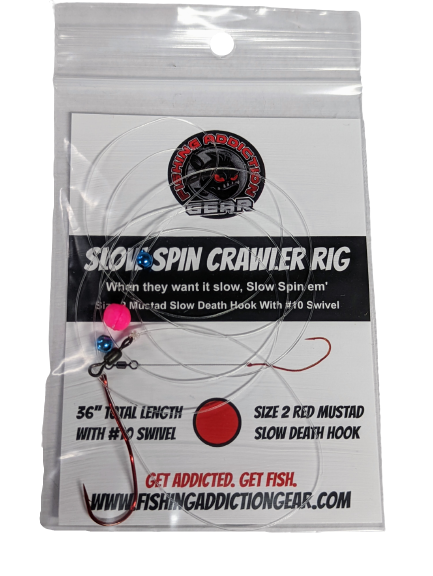 Slow-Spin Crawler Rig – Fishing Addiction Gear