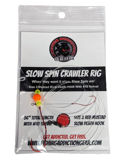 Slow-Spin Crawler Rig – Fishing Addiction Gear