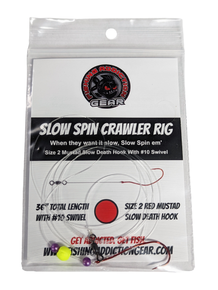 Slow-Spin Crawler Rig – Fishing Addiction Gear