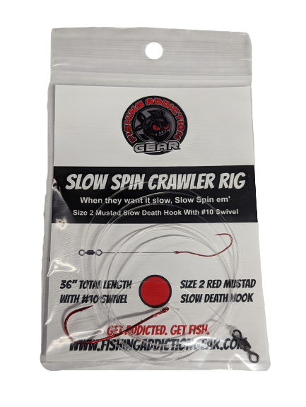 Slow-Spin Crawler Rig – Fishing Addiction Gear