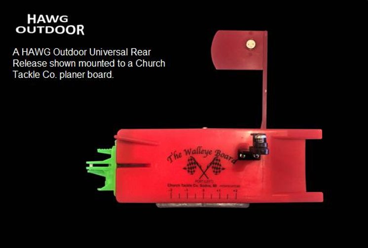 Hawg Outdoor Universal Rear Release Clip - 2PK – Fishing Addiction Gear