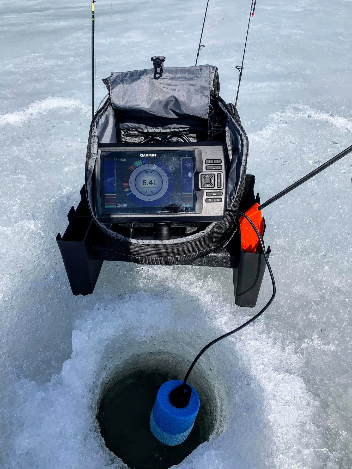 Ice Fishing Caddy 2.0 - Fully Loaded – Fishing Addiction Gear
